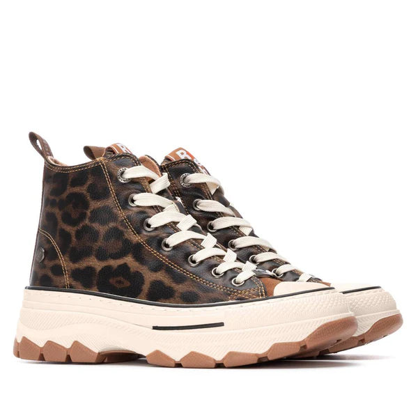 Refresh leopard high-top trainer 173078