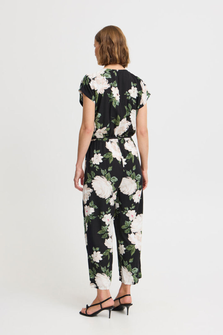Bymmjoella Jumpsuit black roses