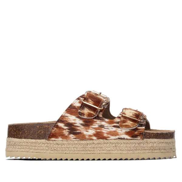 Refresh 175013 cow print sandal