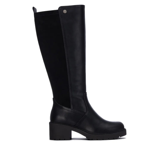 Refresh Black Tall Boot 176306