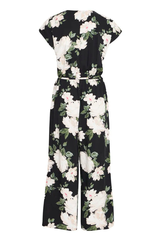 Bymmjoella Jumpsuit black roses
