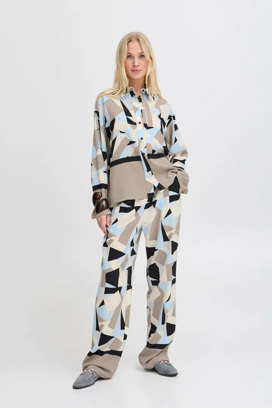 Byfavia Blouse (humus blocks)
