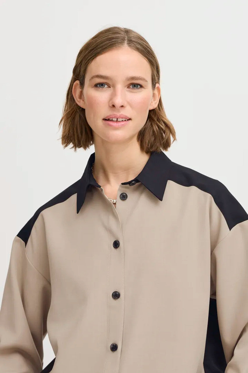 Byidde Shirt (humus mix)