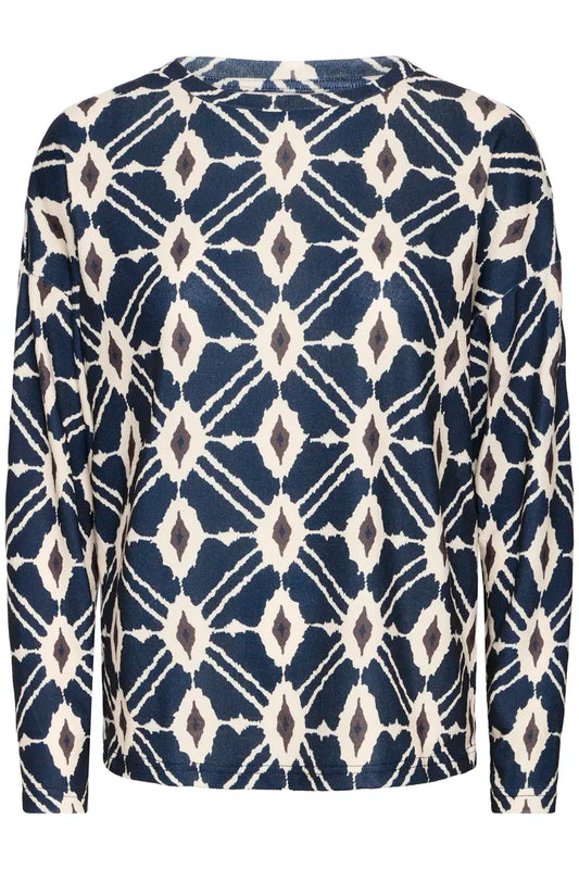 Bypieta Top Navy Blazer