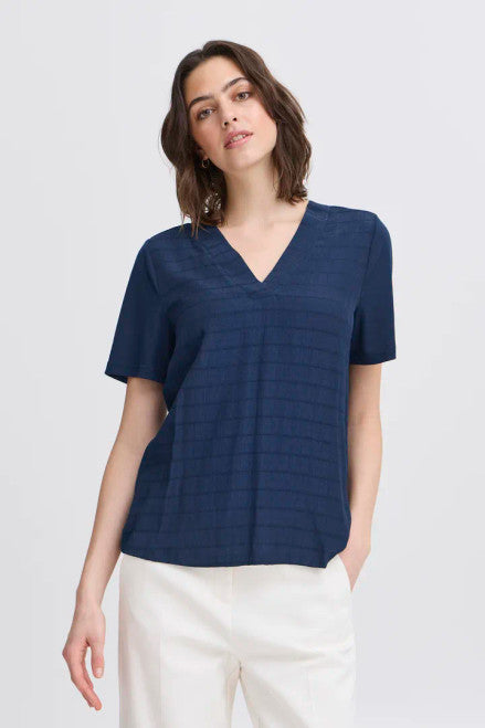 Frzalina Blouse (Navy)
