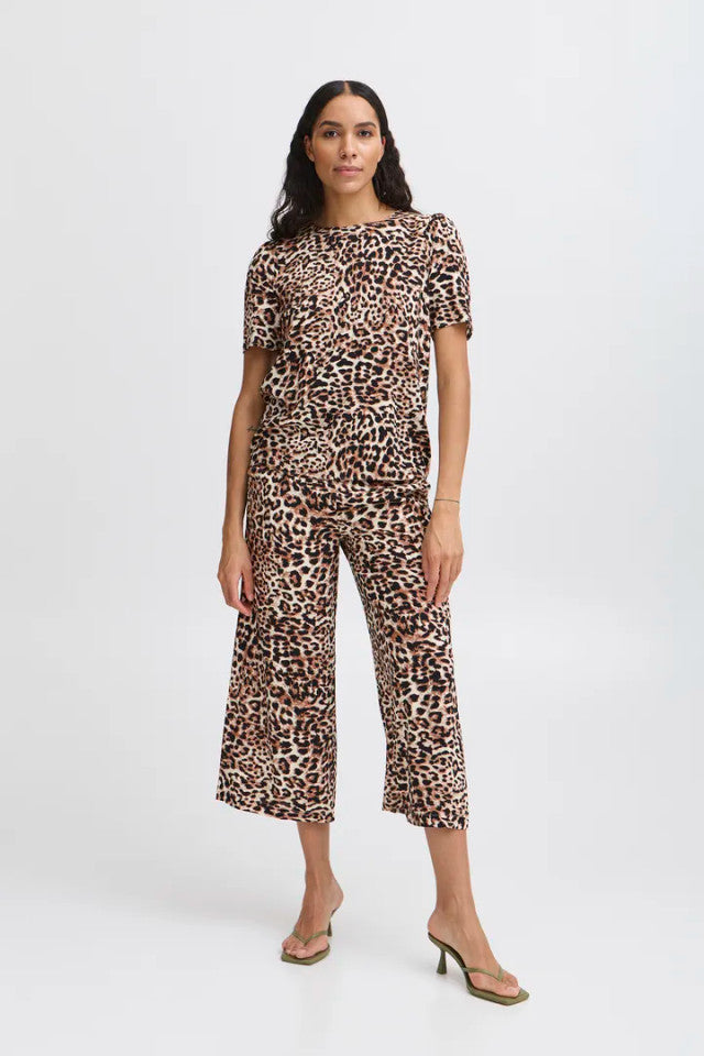 Bymmjoella blouse birch leopard