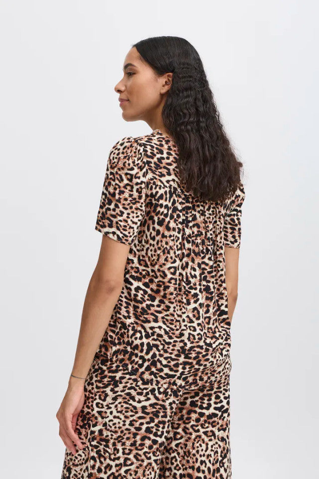 Bymmjoella blouse birch leopard