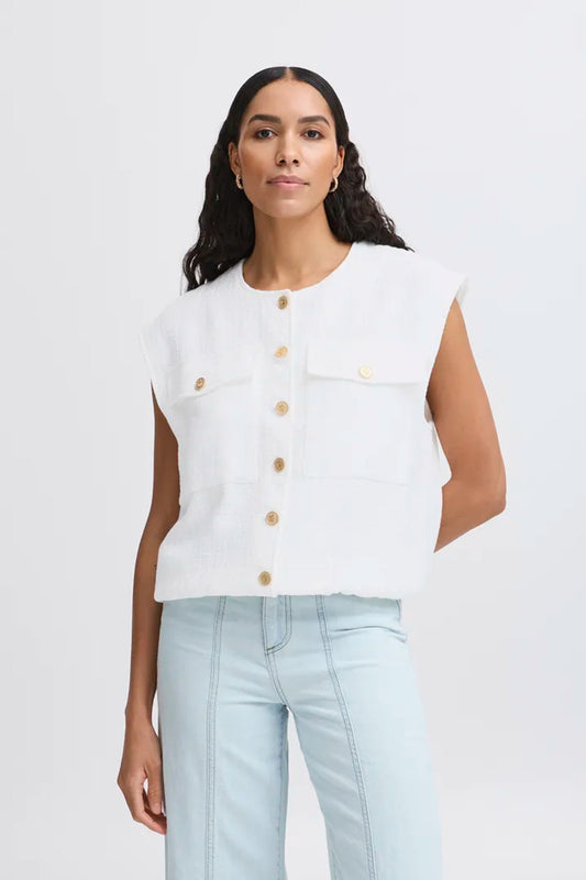 Byepian Waistcoat marshmallow