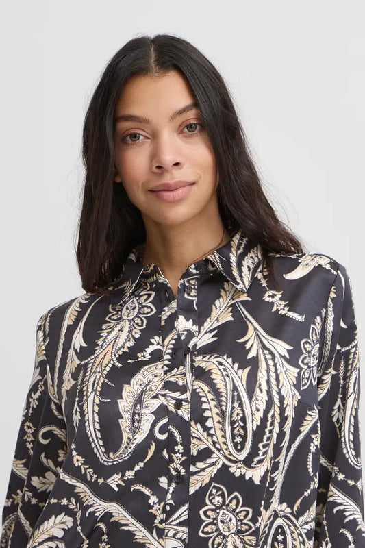 Byflair Shirt Black paisley