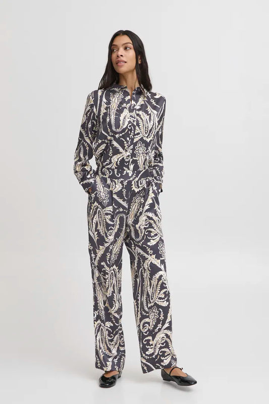 Byflair Pants (black paisley)