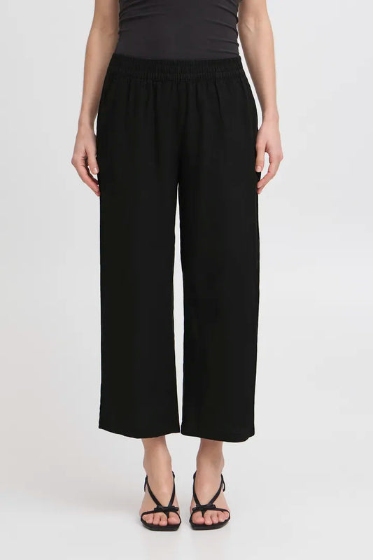 Byfalakka Crop Pants (Black)