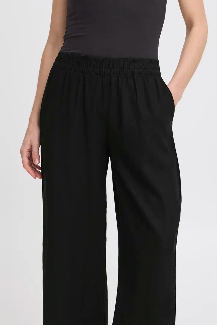 Byfalakka Crop Pants (Black)