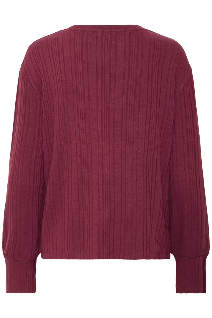 Bysmirna Vneck Top Port Royale