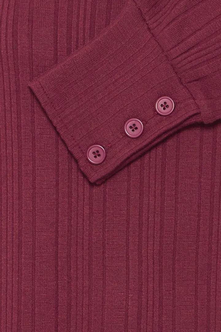 Bysmirna Vneck Top Port Royale