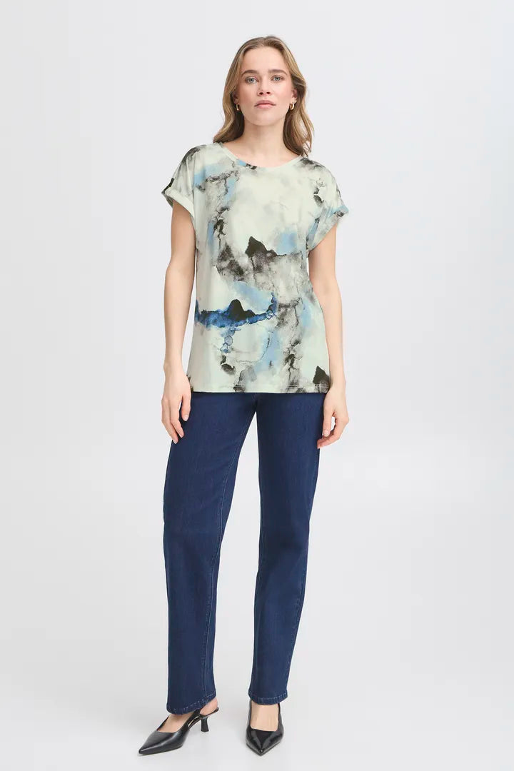 Frseen Tee Dusty Olive water