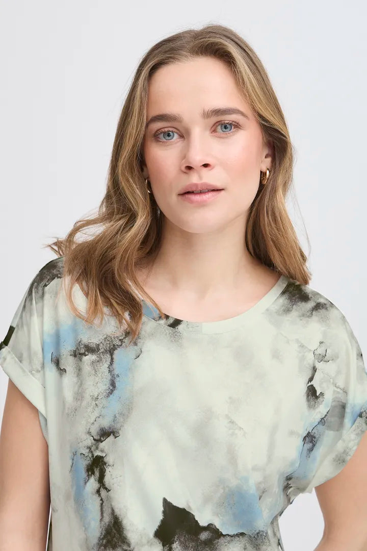 Frseen Tee Dusty Olive water