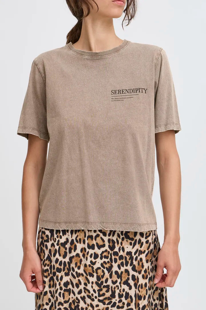 Bysolko T-Shirt Walnut