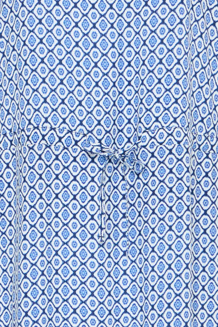 Bymmjoella O Neck Dress - Blue