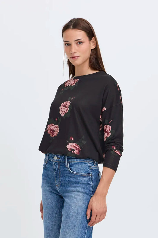 Bypieta Top Black Rose Mix