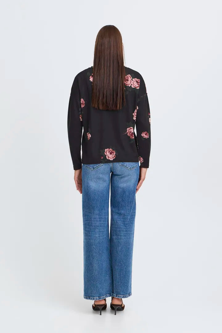 Bypieta Top Black Rose Mix