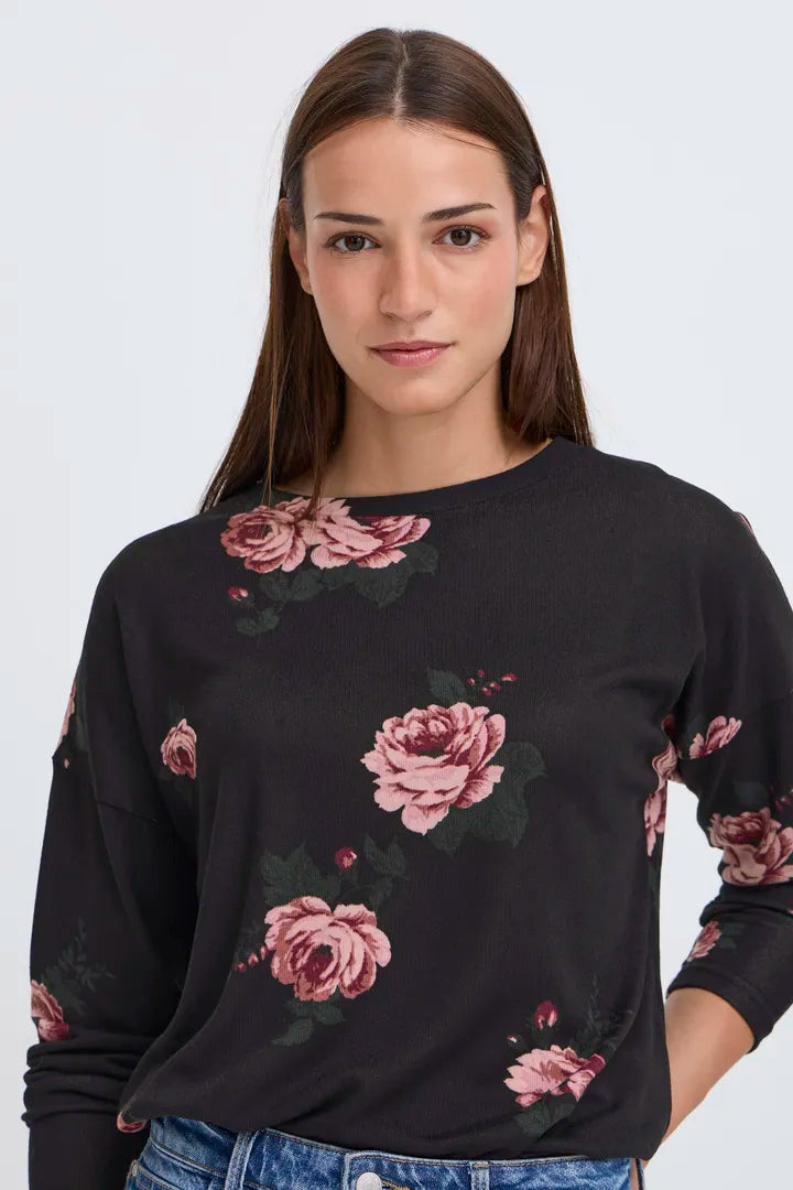 Bypieta Top Black Rose Mix