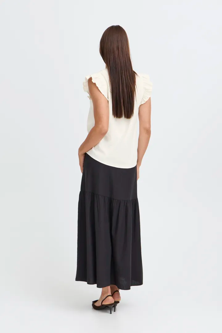 Byfalakka Ruffle Shirt (Marshmallow)