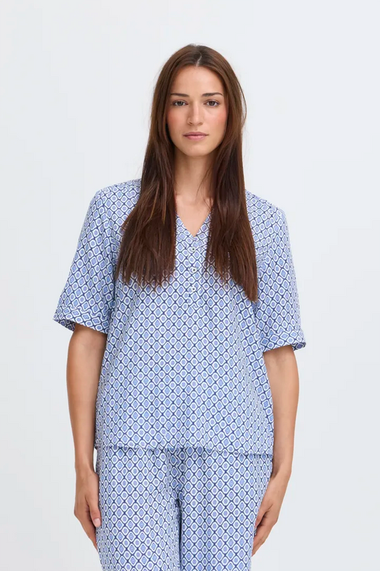 Bymmjoella V Neck Blouse