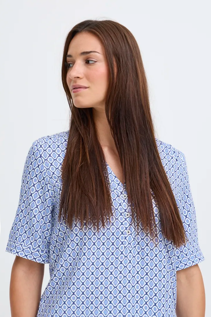 Bymmjoella V Neck Blouse