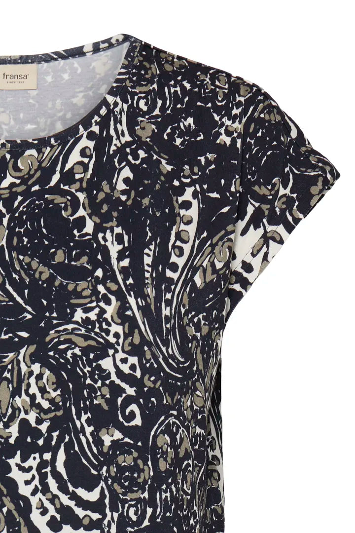 Framy Tee 1 (Ethnic Stencil Salute)