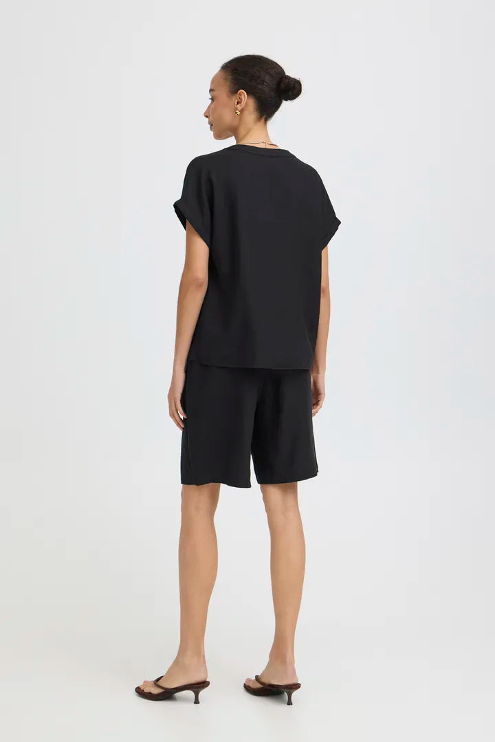 Byfalakka V Blouse (Black)