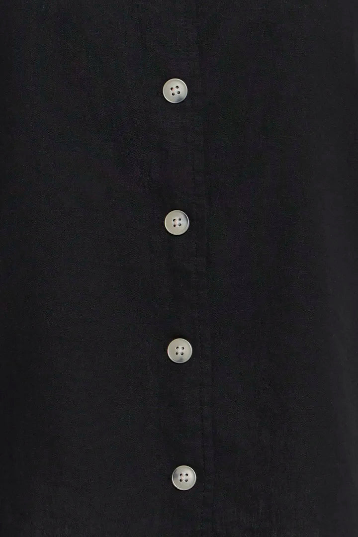 Byfalakka Ruffle Shirt (Black)