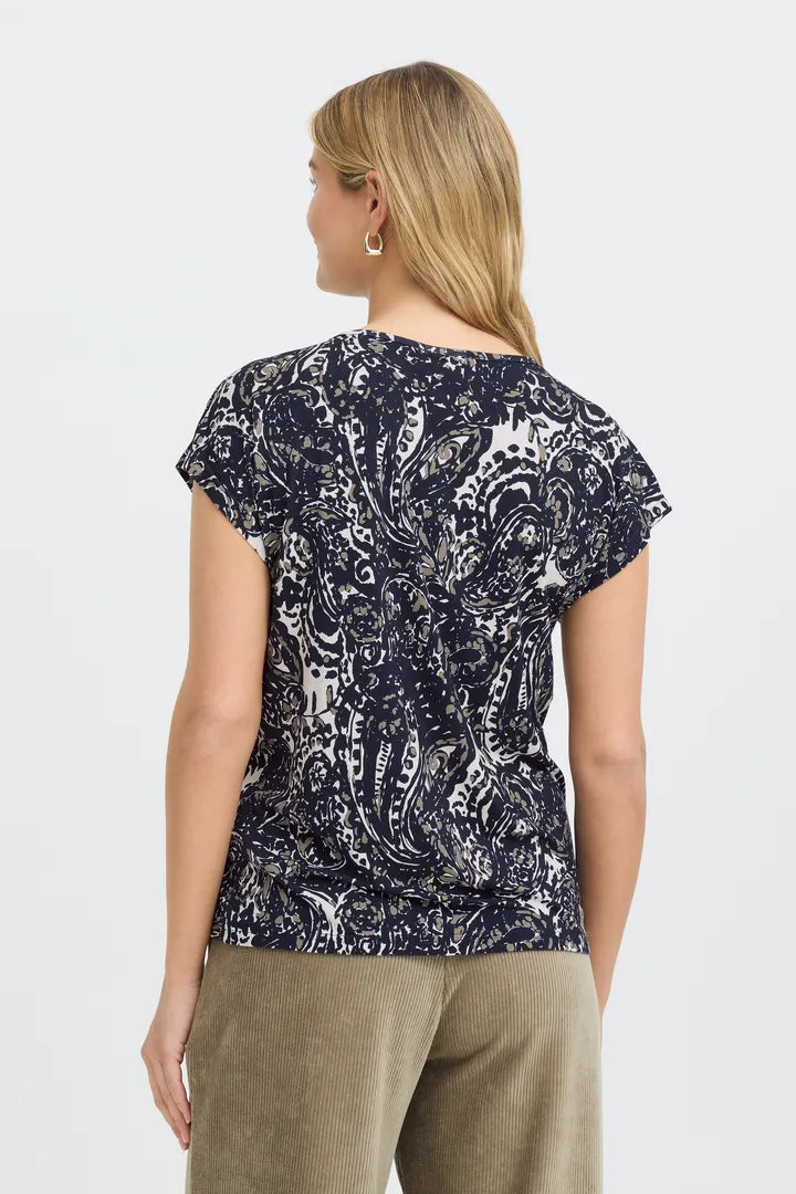 Framy Tee 1 (Ethnic Stencil Salute)