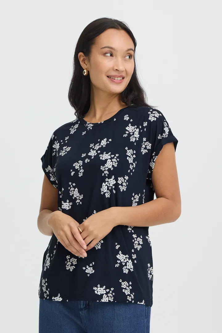 Frseen Tee 1 (Scatter Floral)