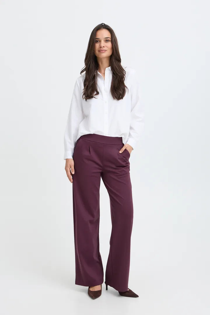 Byrizetta Wide Pants (Fig)
