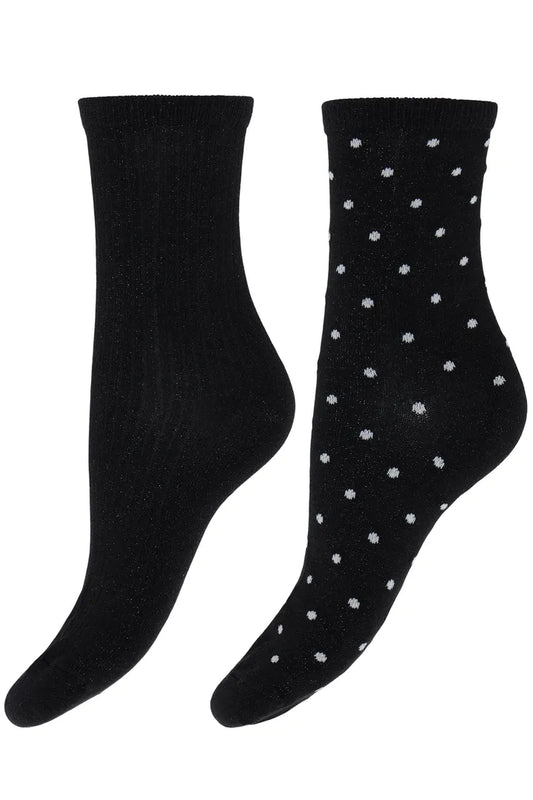 Frlura 2 pair socks- Meteorite