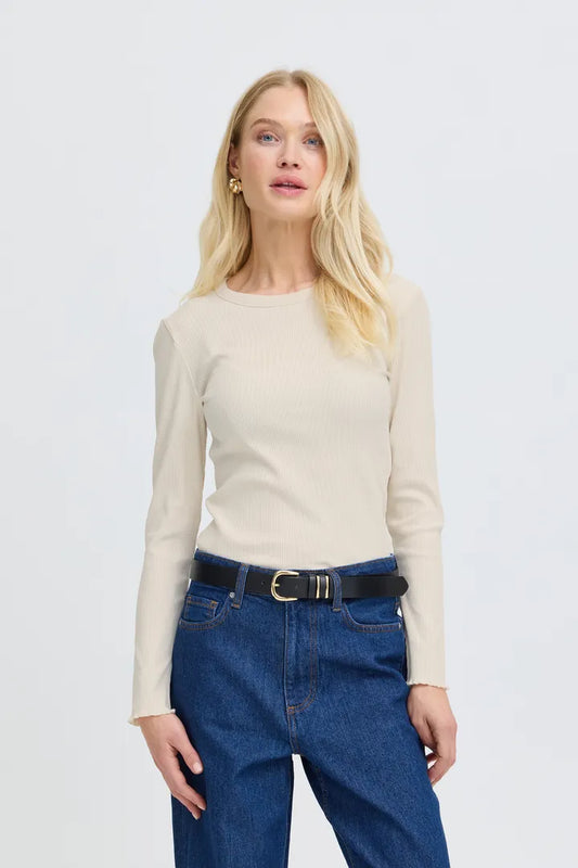 Bysinne Rib T-Shirt