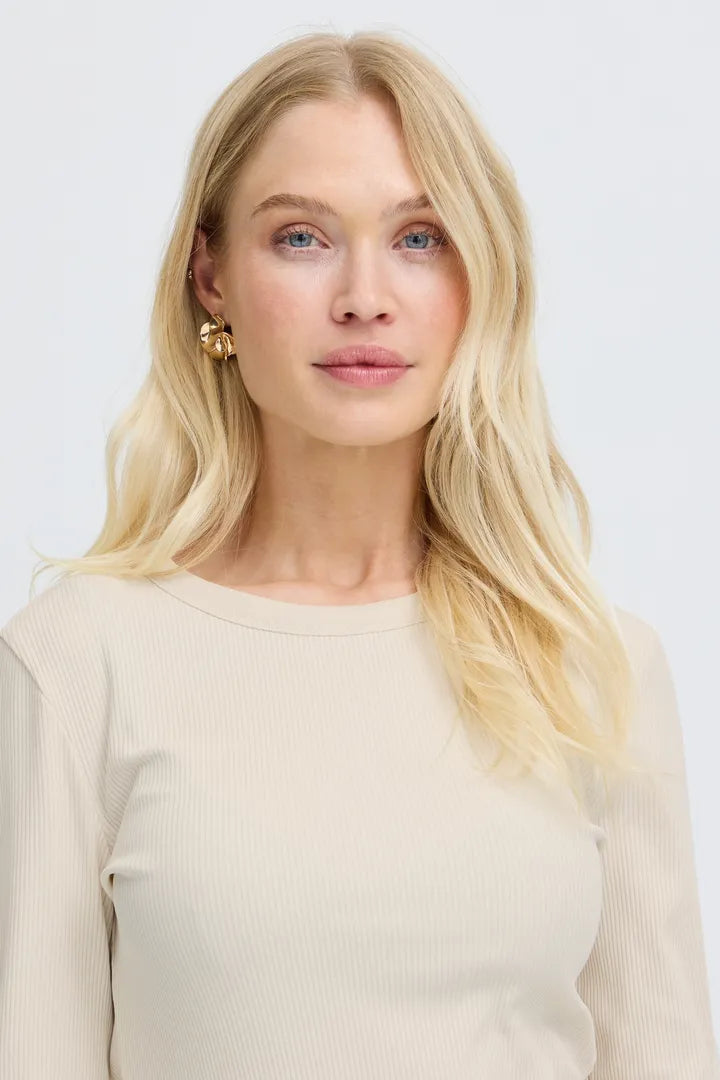 Bysinne Rib T-Shirt