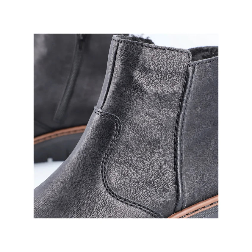 Rieker Black Boot X9165-00