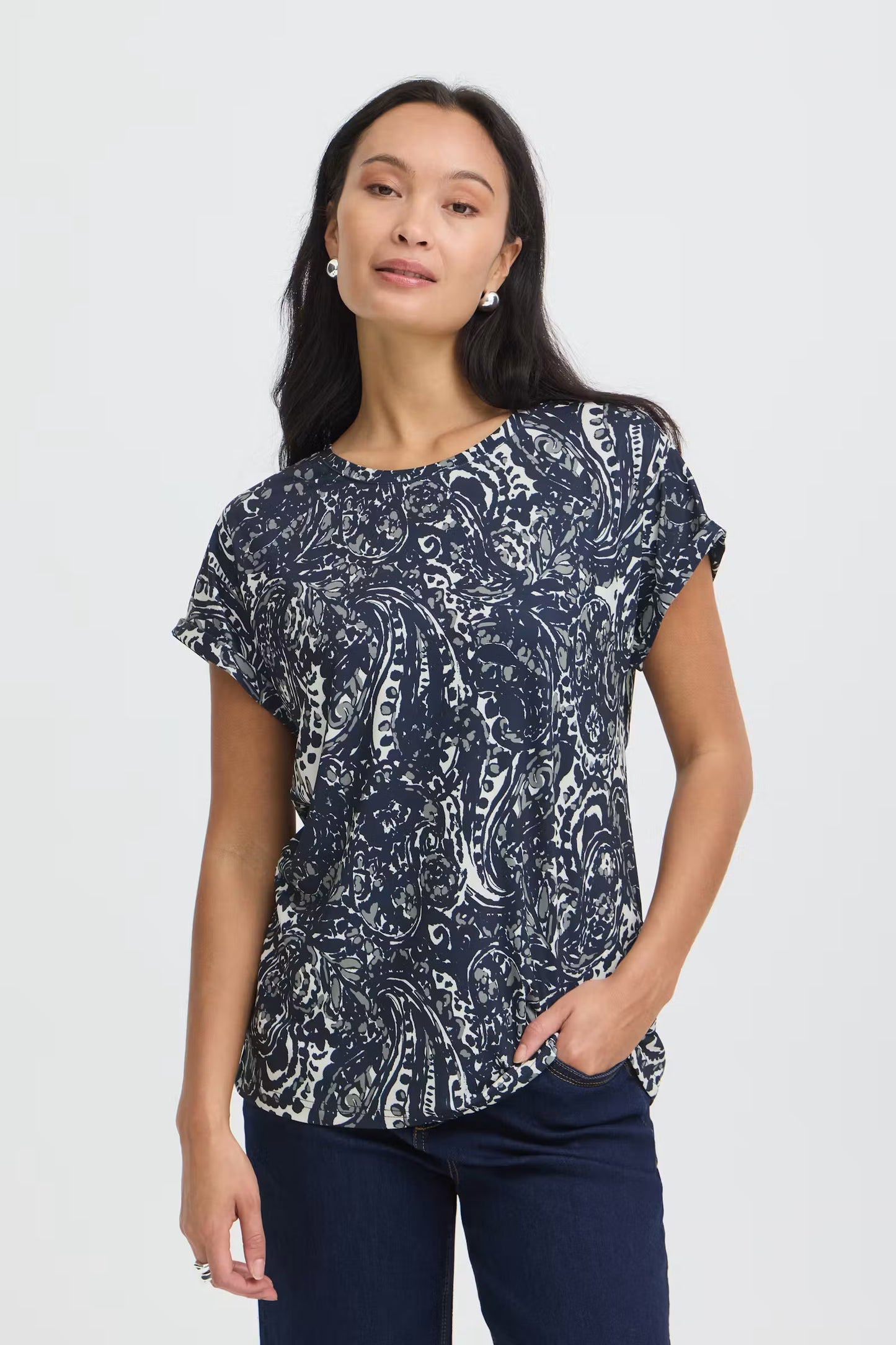 Frseen Tee 1 (Ethnic Stencil Salute)