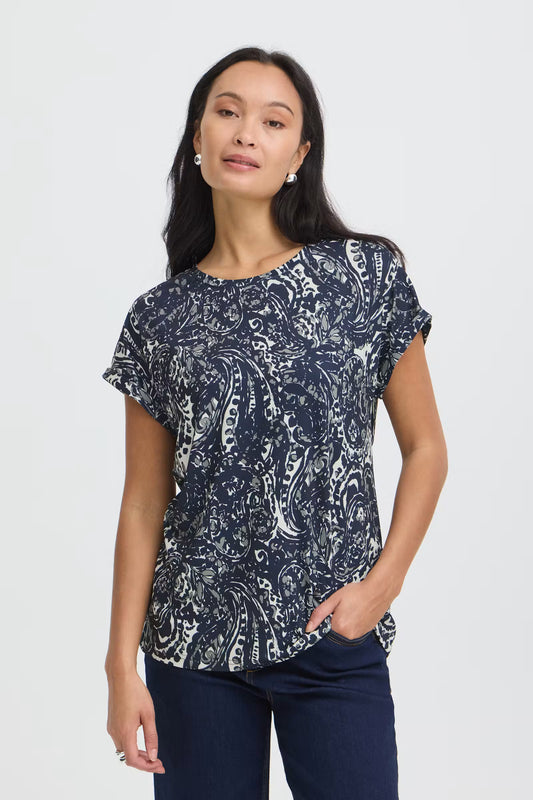 Frseen Tee 1 (Ethnic Stencil Salute)