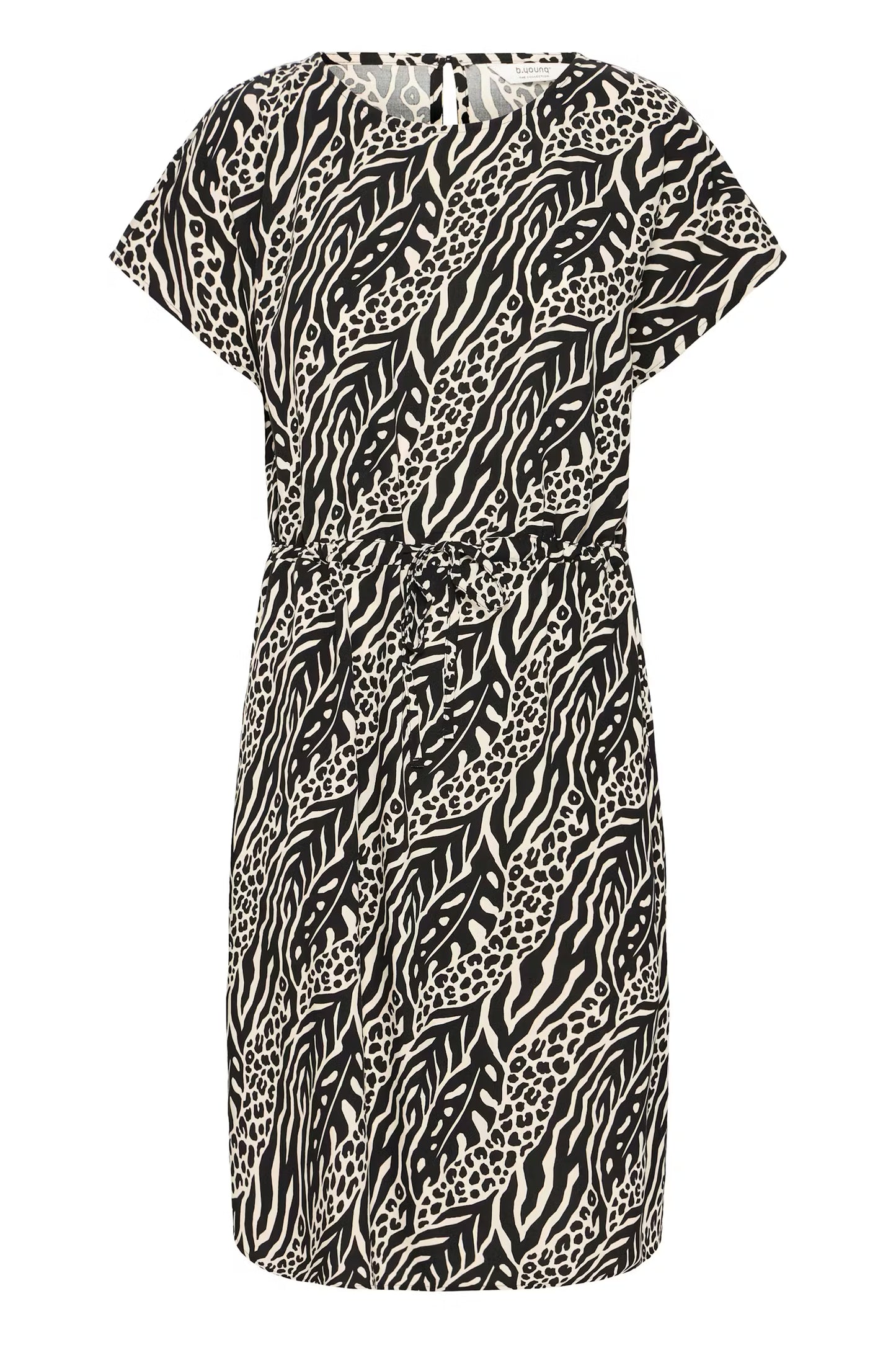 Bymmjoella O Neck Dress - Black