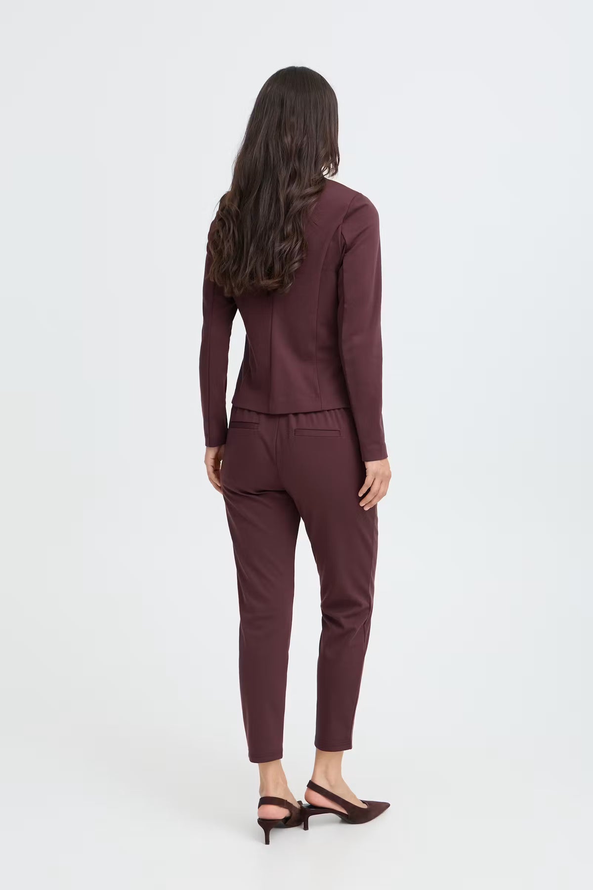 Rizetta Crop Pants (Fudge)
