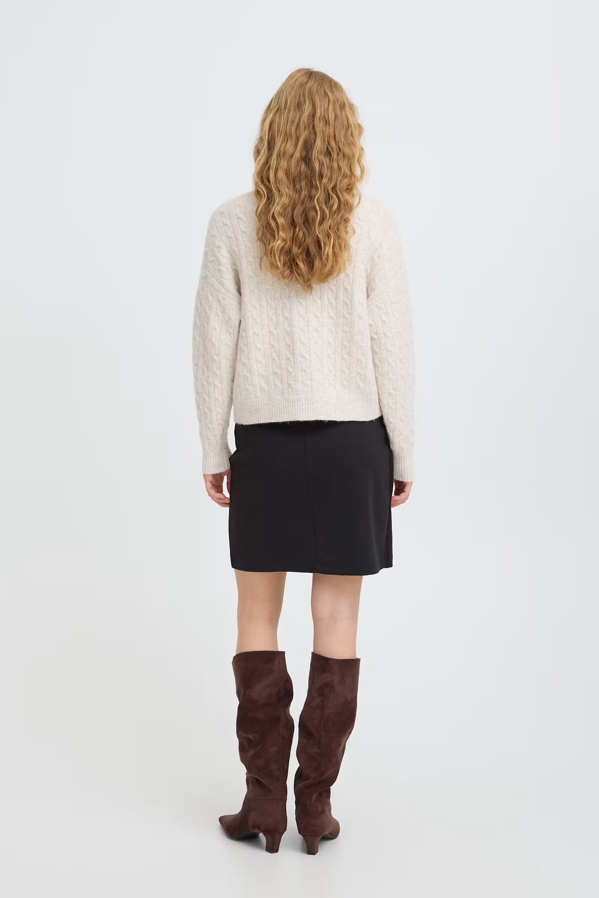 Byrizetta Fake Wrap Skirt