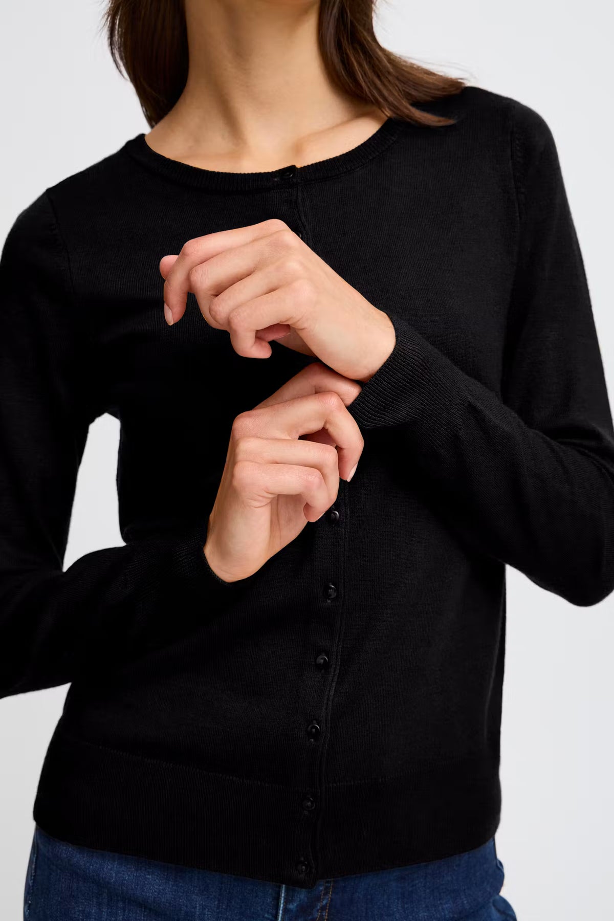 Frzubasic  60 Cardigan (Black)