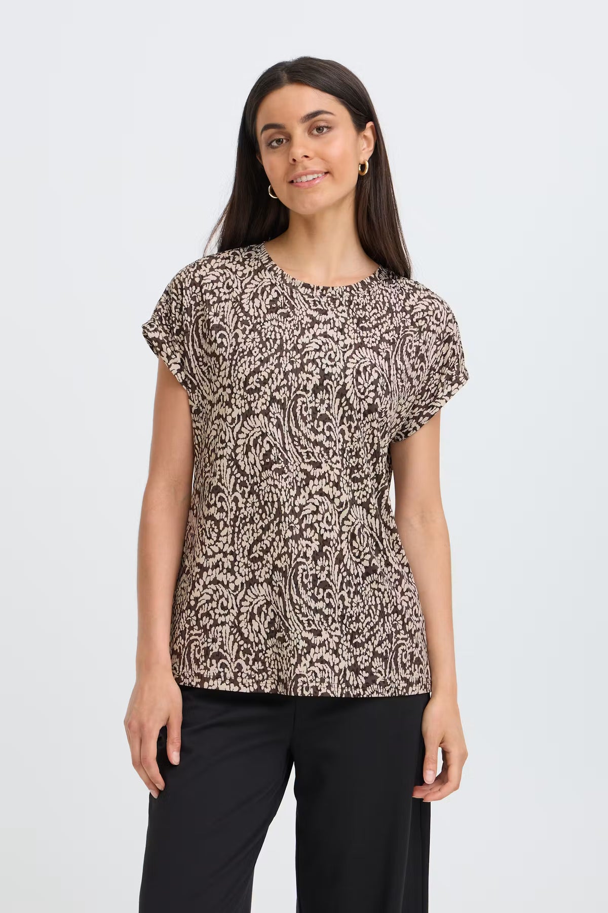 Frseen Tee 1 (Aura Bloom Hot Fudge)