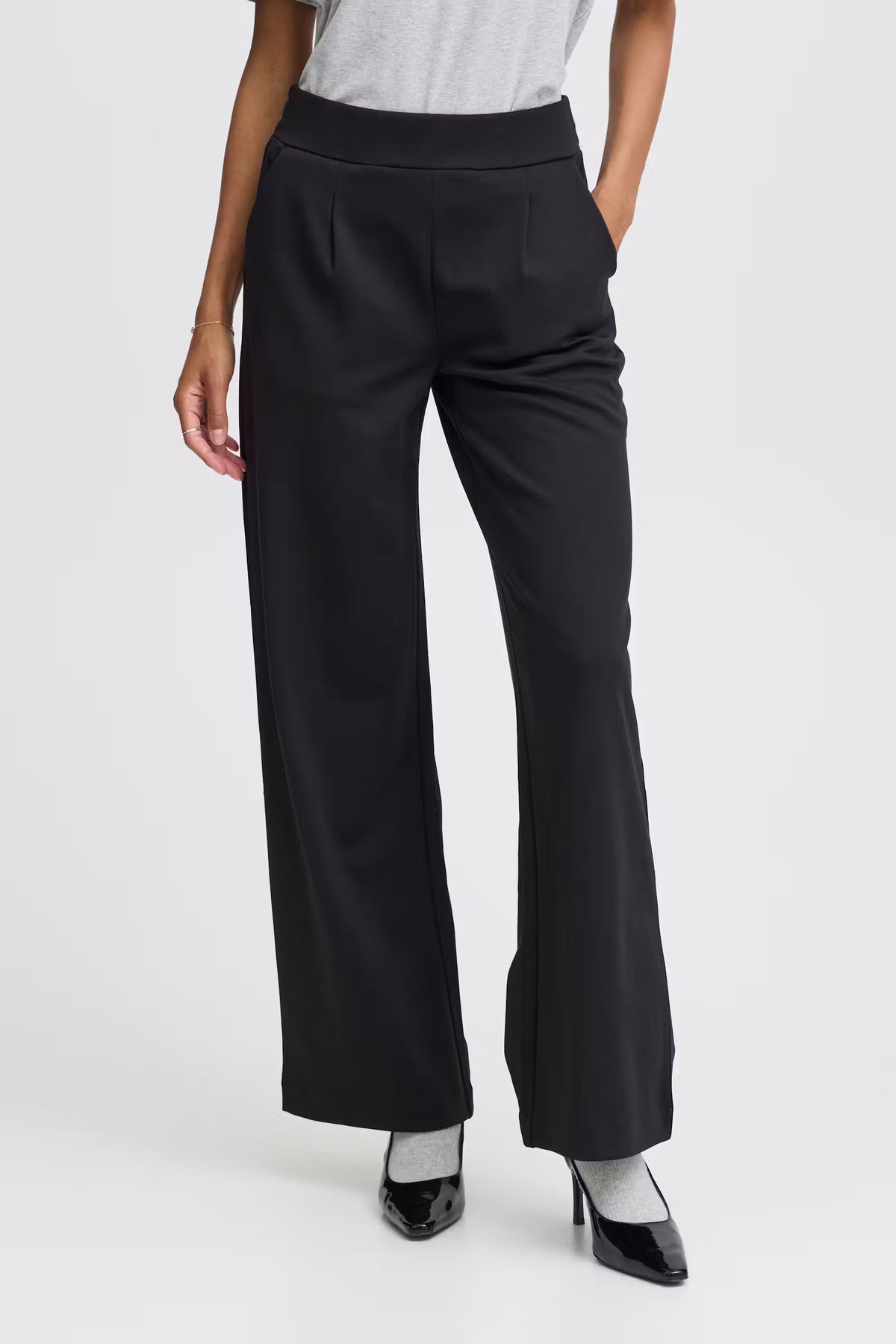 Byrizetta Wide Pants (Black)