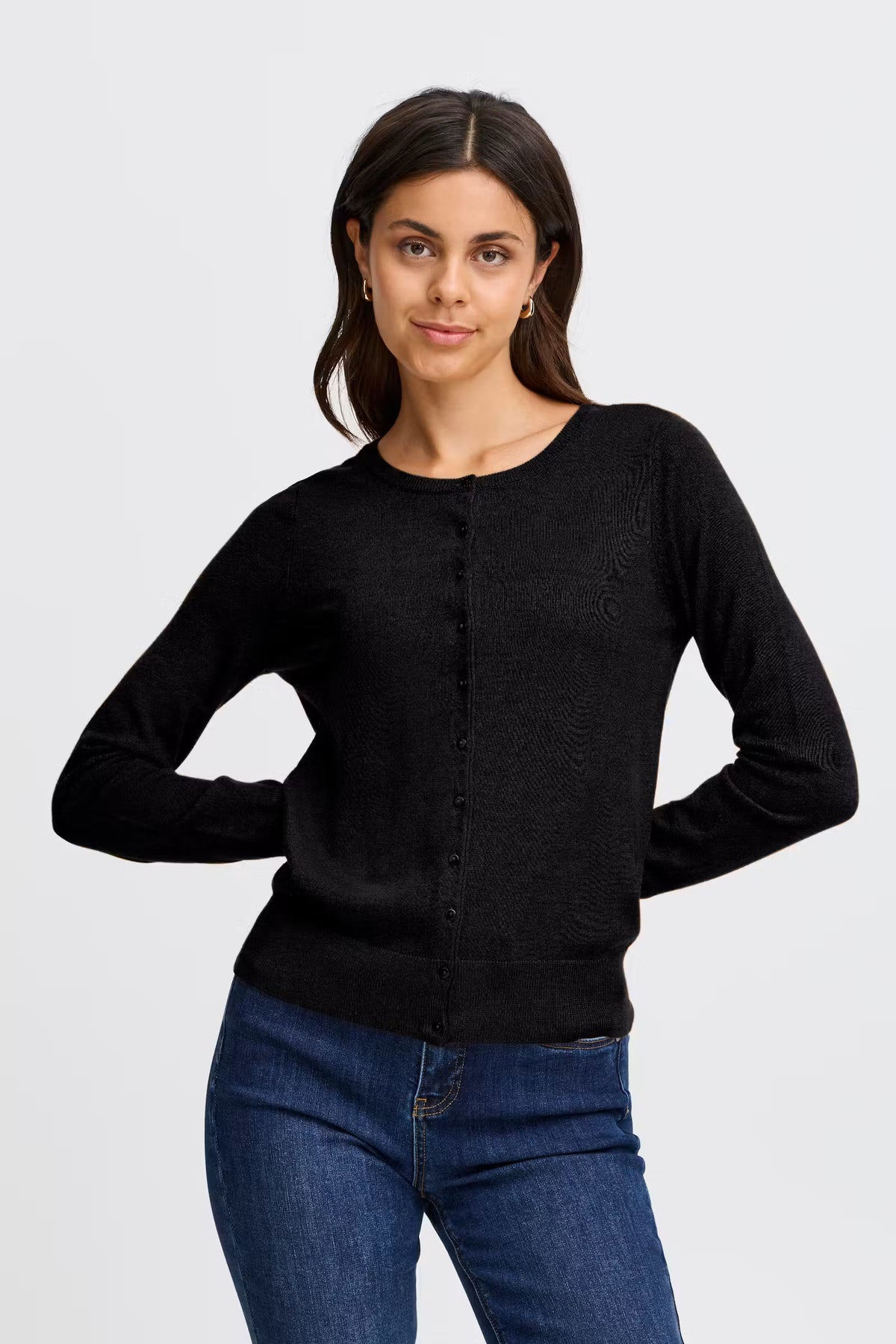 Frzubasic  60 Cardigan (Black)