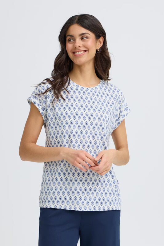 Frseen T-Shirt (Hydrangea Wild Loom / Blue)
