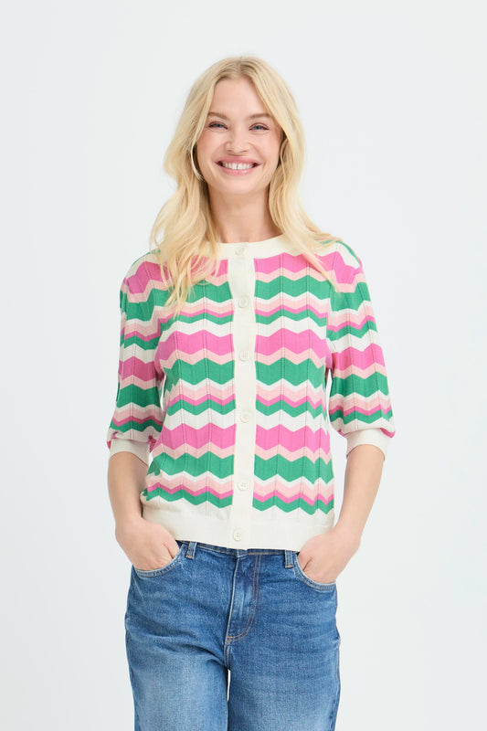 Bymmorla Short Sleeve Cardigan