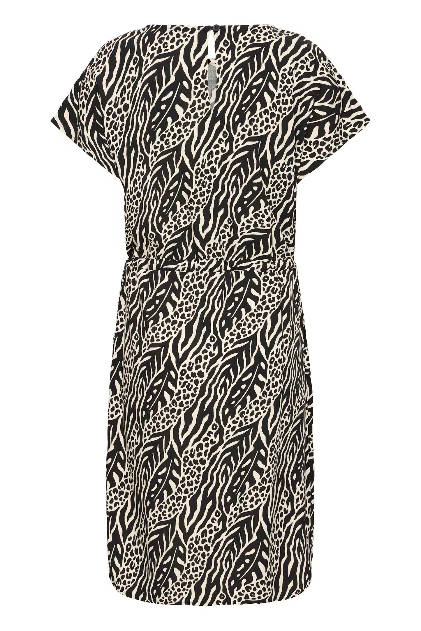 Bymmjoella O Neck Dress - Black